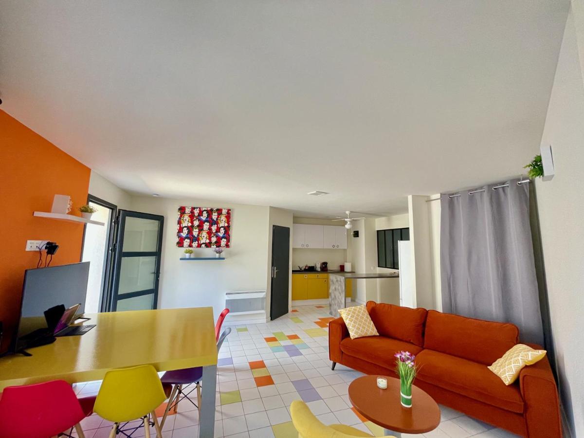 Appart Pop-Art Proche Autoroute, Plages Et Attractions, Wifi - Tv, Deco Stylee, Calme Bessan 外观 照片