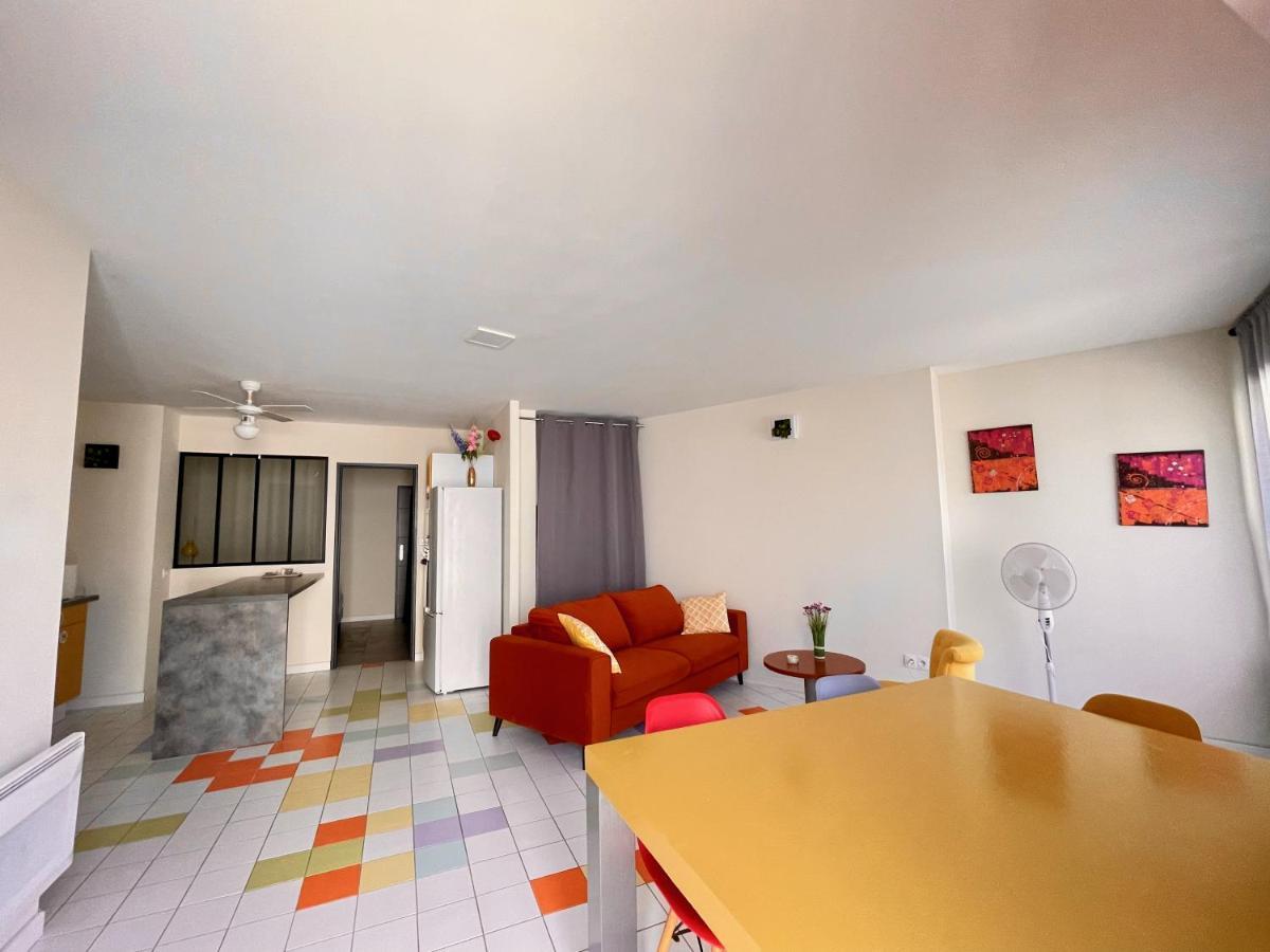 Appart Pop-Art Proche Autoroute, Plages Et Attractions, Wifi - Tv, Deco Stylee, Calme Bessan 外观 照片